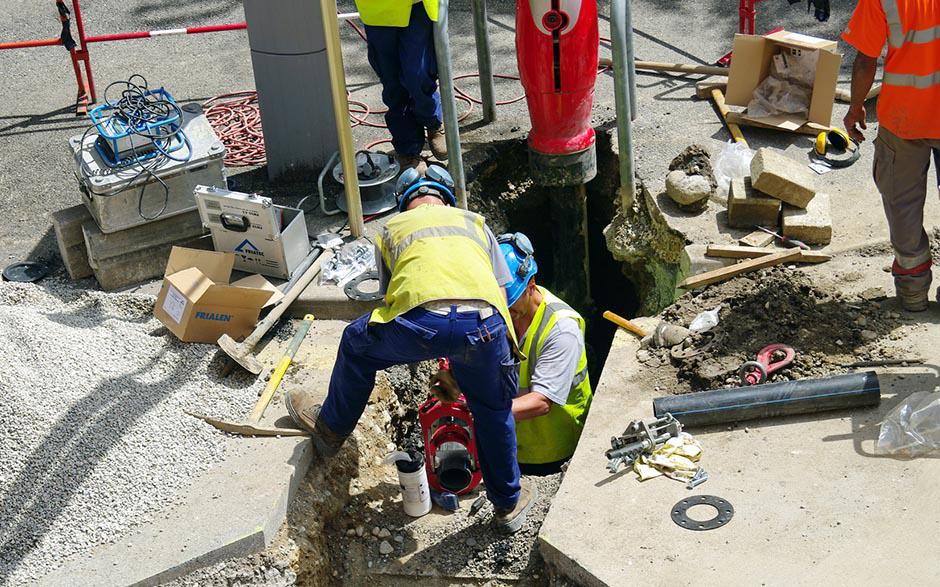 travaux assainissement Vert-le-Grand