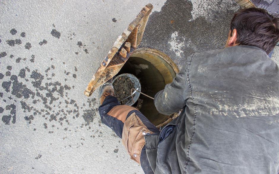 travaux assainissement Vert-le-Grand